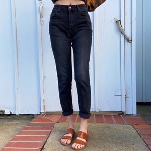 Topshop Black Jeans